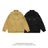 超火炸街棒球服ins潮网红2024秋季新款短夹克XZ302B-1-JK1192P65，男装夹克，星座302B-1
