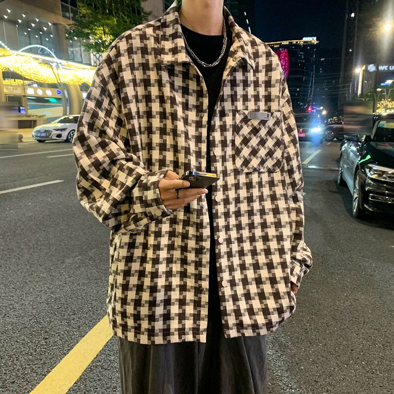 男生休闲毛呢休闲时尚舒适洋气衬衫领夹克XZ302B-1-JK23116P60,男装夹克,星座302B-1