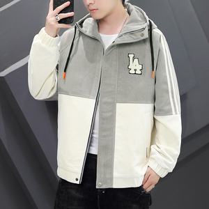 秋季新款时尚帅气连帽韩版休闲外套夹克XZ304B-JK2811P75图片