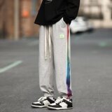 2024新款学生潮流酷舒适时尚运动休闲裤XZ304B-K298P35，男装休闲裤，星座302B-1