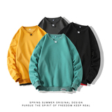 秋季新款日系宽松拼接时尚潮休闲卫衣XZ304B-W5509P30，男装卫衣，星座302B-1