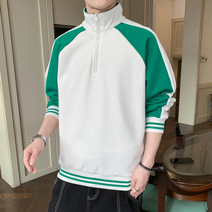 秋季男士上衣宽松套头潮流运动休闲卫衣XZ302B-1-W55128P41,男装卫衣,星座302B-1