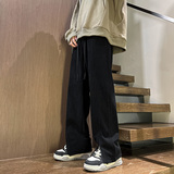 秋冬男士宽松直筒潮流百搭裤子XZ302-1-K23301P5，男装牛仔裤，星座302B-1