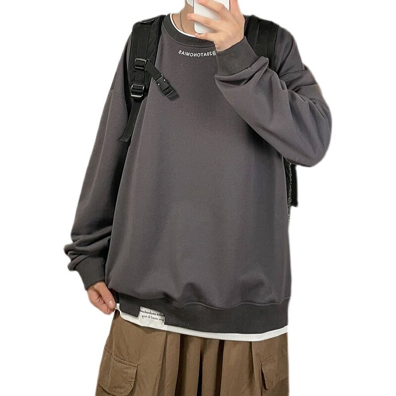 秋季新款卫衣港风中性宽松休闲时尚卫衣XZ304B-W5504P30,男装卫衣,星座302B-1