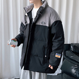 冬季男士工装面包服潮流加厚宽松外套棉服XZ302B-1-M8883P85，男装棉衣，星座302B-1