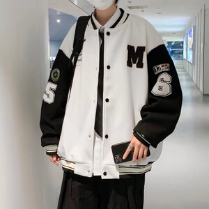 wassup candy棒球服外套男春秋季美式潮牌青少年高街痞帅休闲夹克图片