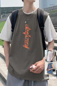 港风 夏季大码背心休闲无袖背心XZ304B-B1111P20图片