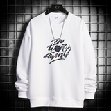 秋季新款港风宽松印花休闲卫衣XZ304B-W5523P30，男装卫衣，星座302B-1