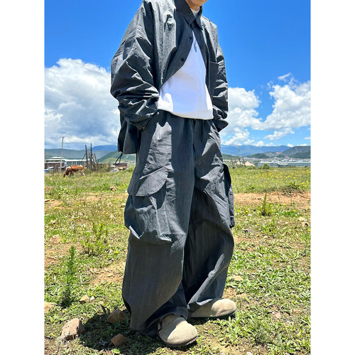 小众纸感棉套装真的很高级