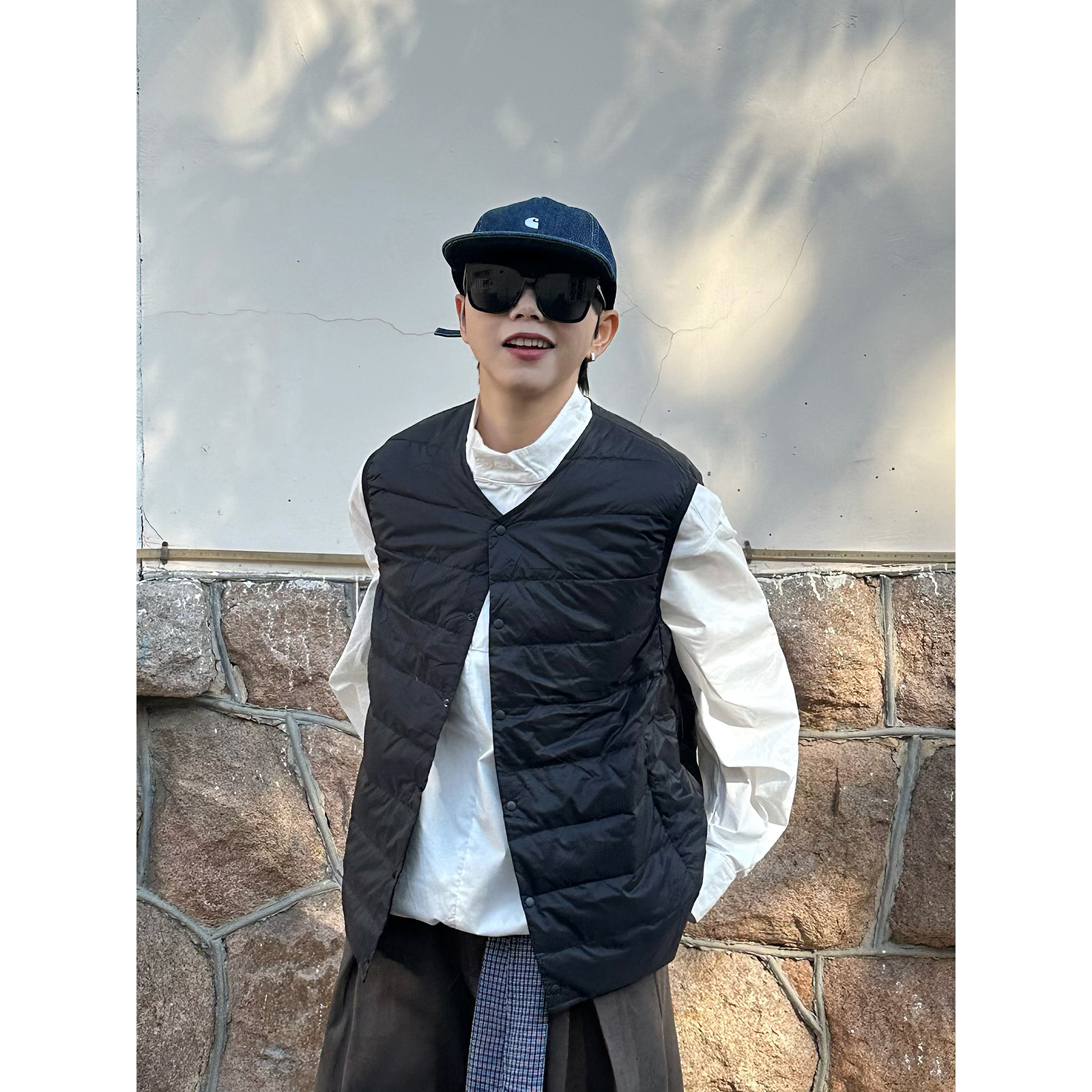 保暖又不臃肿的羽绒马甲来啦