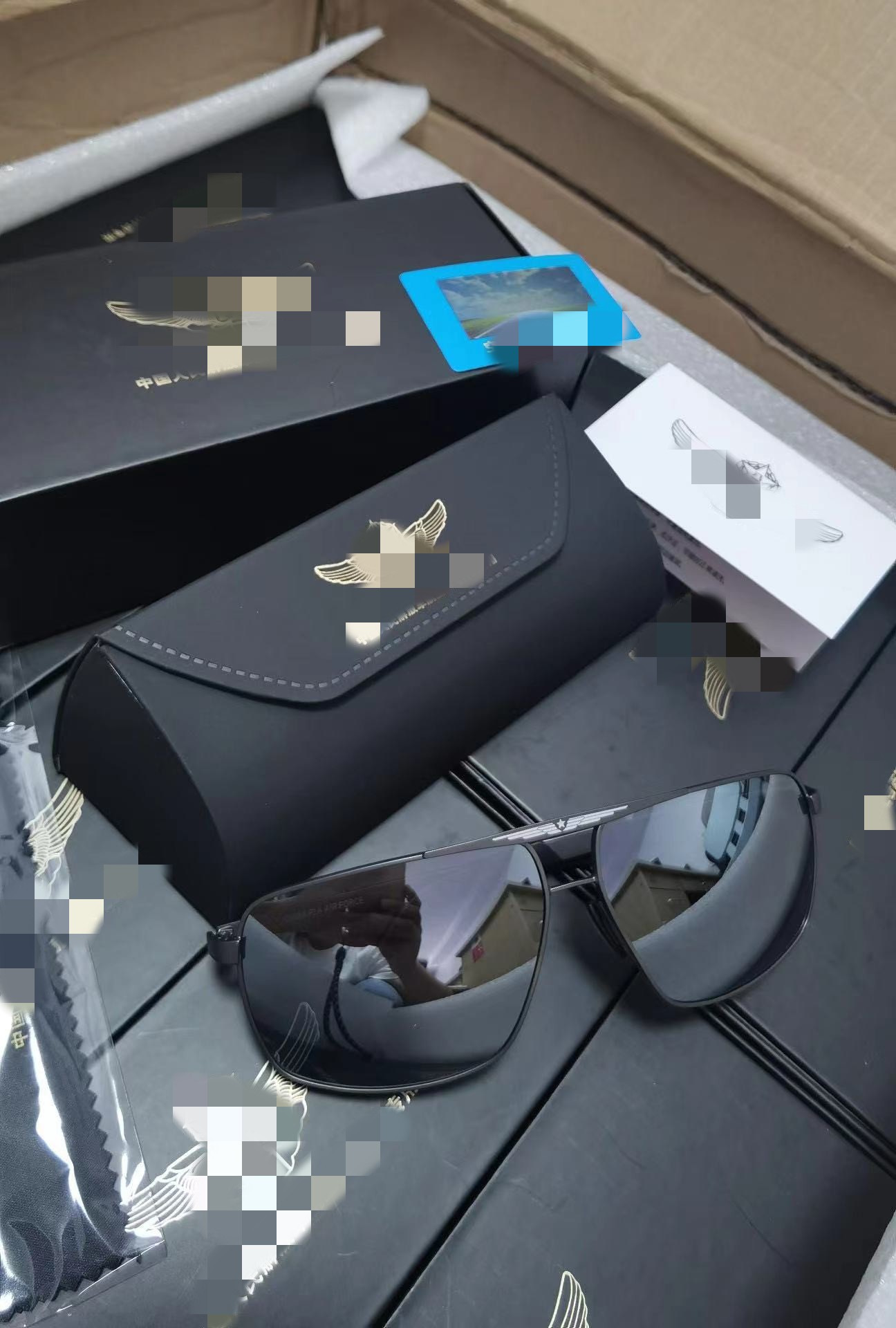 正品新款飞行眼镜偏光太阳镜男女开车登山防嗮墨镜镀膜蛤蟆镜