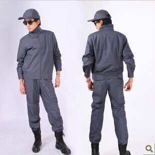 06地勤夏工作服套装训练服透气