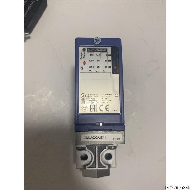 全新施耐德压力开关XMLA020A2S11 20bar全新原装