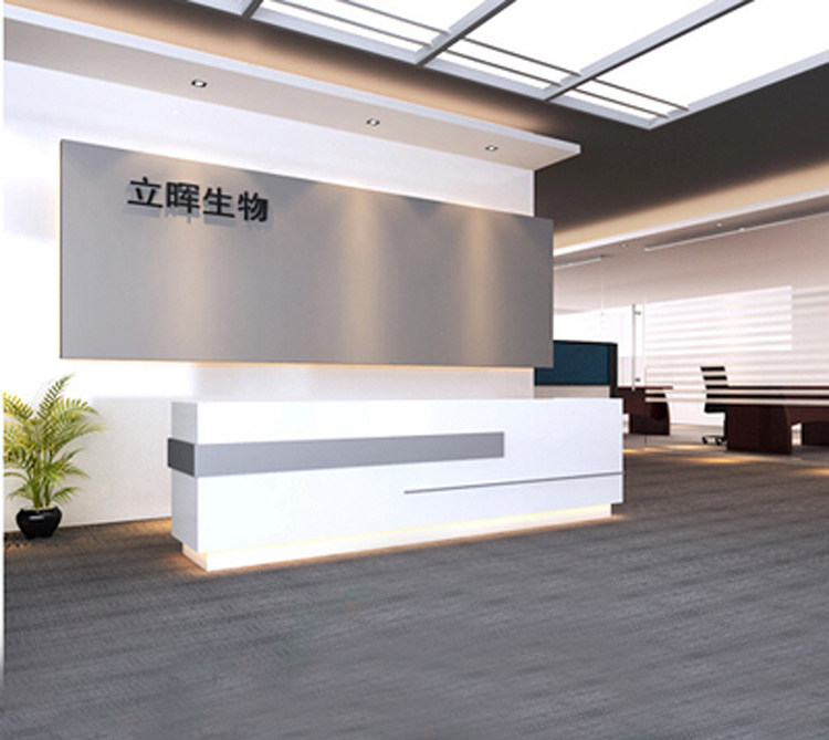 公司高档烤漆前台接待台吧台服务台办公台电脑桌咨询台柜台定做制