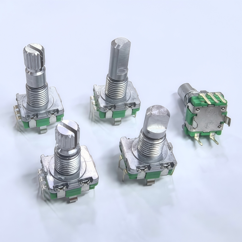 台湾普耀ec11车载数字编码器开关