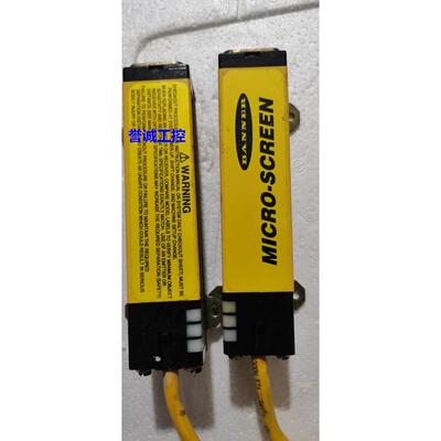 USR424YP2 BANNER 邦纳 安全光栅传感器 光幕 二手 MICRO-SCREEN