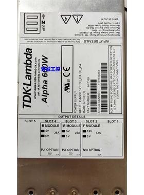 东电化兰姆达原装电源ALpha600W H67169 现货质保半年源头货议价$