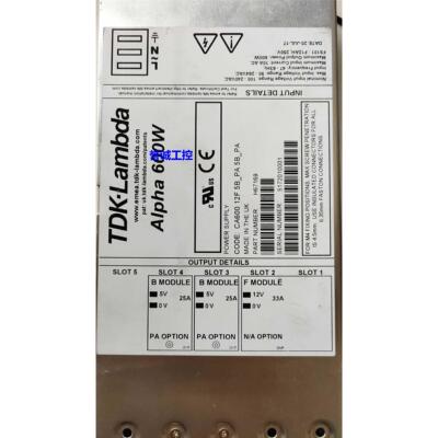东电化兰姆达原装电源ALpha600W H67169 现货质保半年源头货议价$
