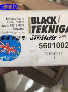 BLACK TEKNIGAS 压力开关 SUPERMIN 2 5601002议价$