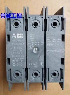 原装ABB隔离开关 OT125FT3 3P 125A议价$