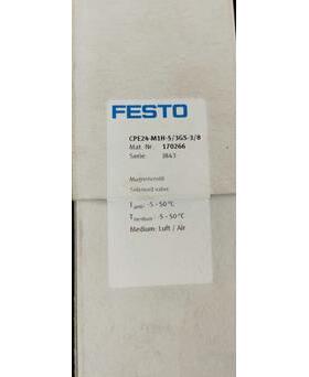 现货供应FESTO CPE24-M1H-5/3GS-3/8 170266