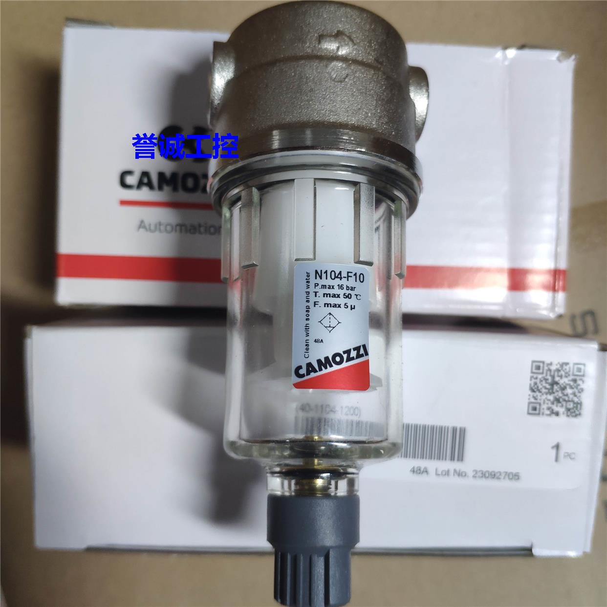 供应意大利CAMOZZI康茂盛过滤器N104-F10口径G1/4全新原装现货议