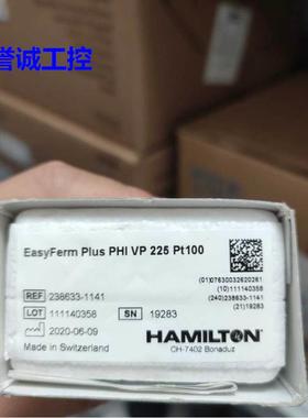 EasyFerm pius PHI VP 225 PT100 Hamilton哈美顿电极238633-1141