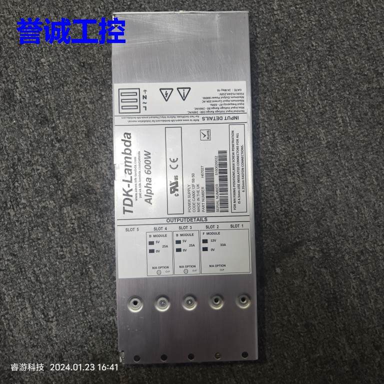 开关模块 Alpha 600W二手电源销售 H67027 CA600 12F 5B 5B现货议