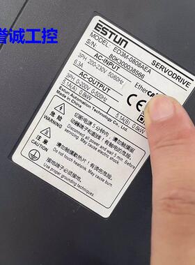 埃斯顿750W伺服驱动器：ED3S-08AEA ED3M-0808AEA正常拆机 议价议