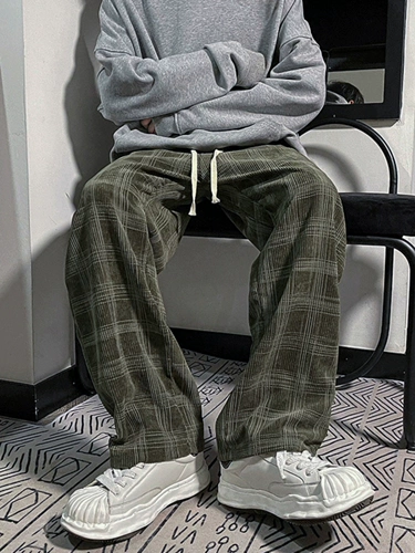 Tide, осенние японские трендовые ретро штаны для отдыха, свободный прямой крой