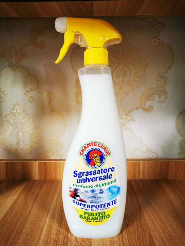 包邮进口大公鸡管家多能油污净 柠檬香祛除污垢不伤手不刺鼻600ml