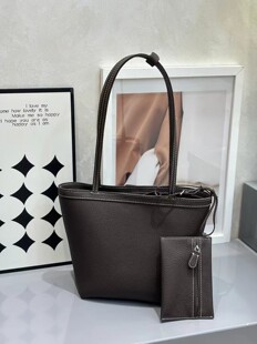 2025新款时尚简约百搭头层牛皮托特包女单肩里外全皮高级休闲女包