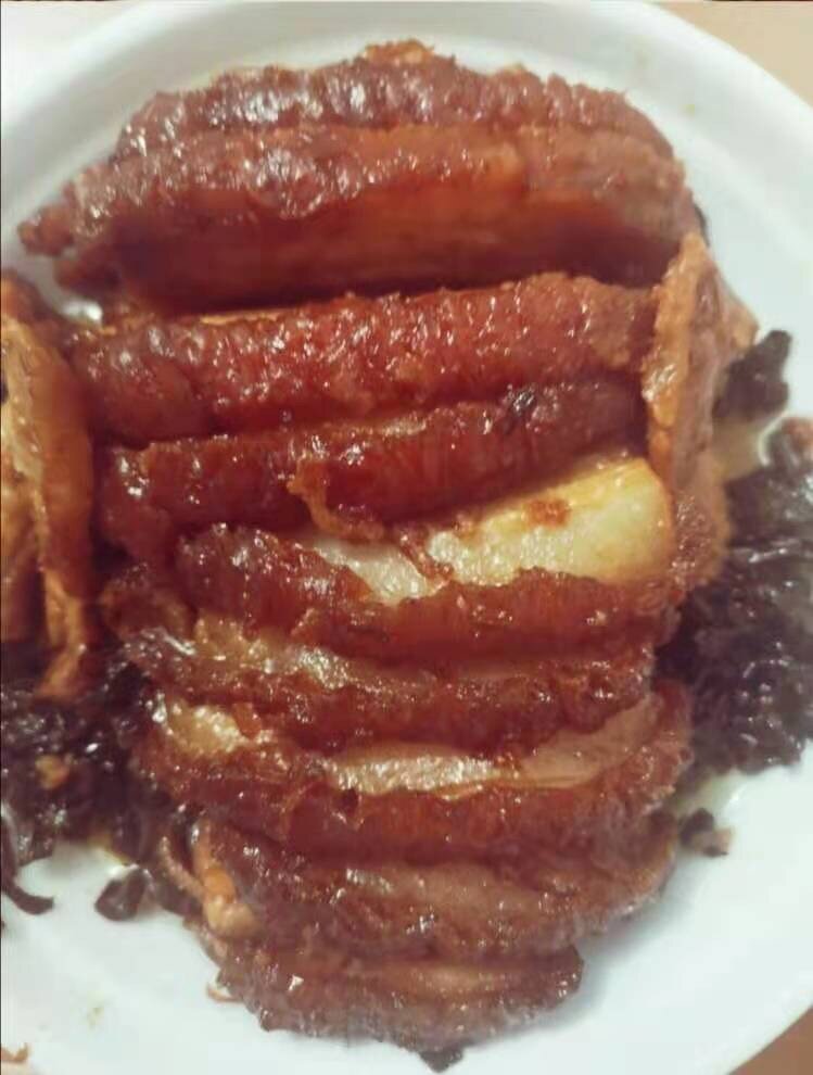 梅菜干扣肉茶树菇蕉岭农家自制广东梅州长寿之乡蕉岭客家特产400g