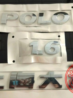 上海大众波罗行李箱盖标后字母后标志POLO车标英文字标牌正品