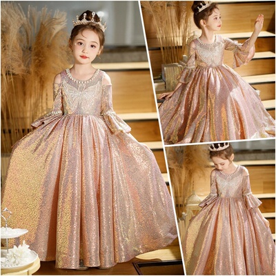 女童礼服高端公主裙儿童轻奢小众