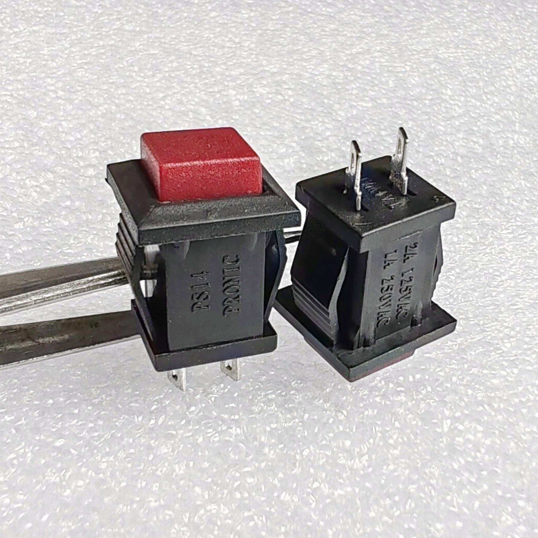 红色按钮按键开关PRONIC型号PS14