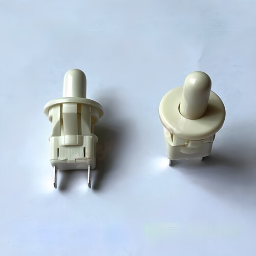 LRXTH白色按钮按柄10mm按通常开