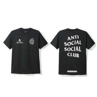 美版 ASSC 现货新款青春品牌青少年时尚圆领印花笑脸纯色短袖T恤