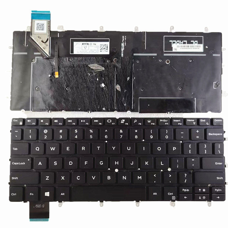 戴尔DELL XPS 13 9370 9380 9317  13-7390 P82G 键盘9305 背光