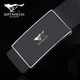 Septwolves, модный ремень, пряжка, повседневные универсальные штаны