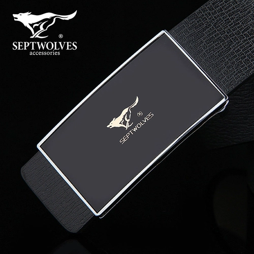 Septwolves, модный ремень, пряжка, повседневные универсальные штаны