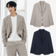 Bridge心桥浅米色休闲西服外套 0320春Mind 特价 63折丁海寅明星款