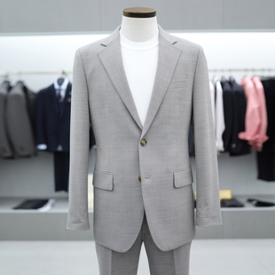 加大190码 2026年夏季 西服套装 弹力商务职业正装 新款 BON米色韩版