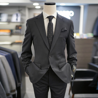 春季BASSO商务上班标准西服套装