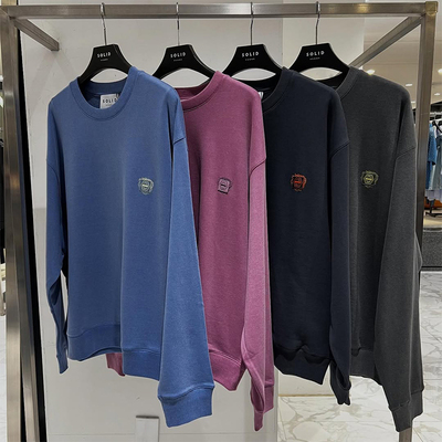 SOLIDHOMME韩版男装多彩卫衣