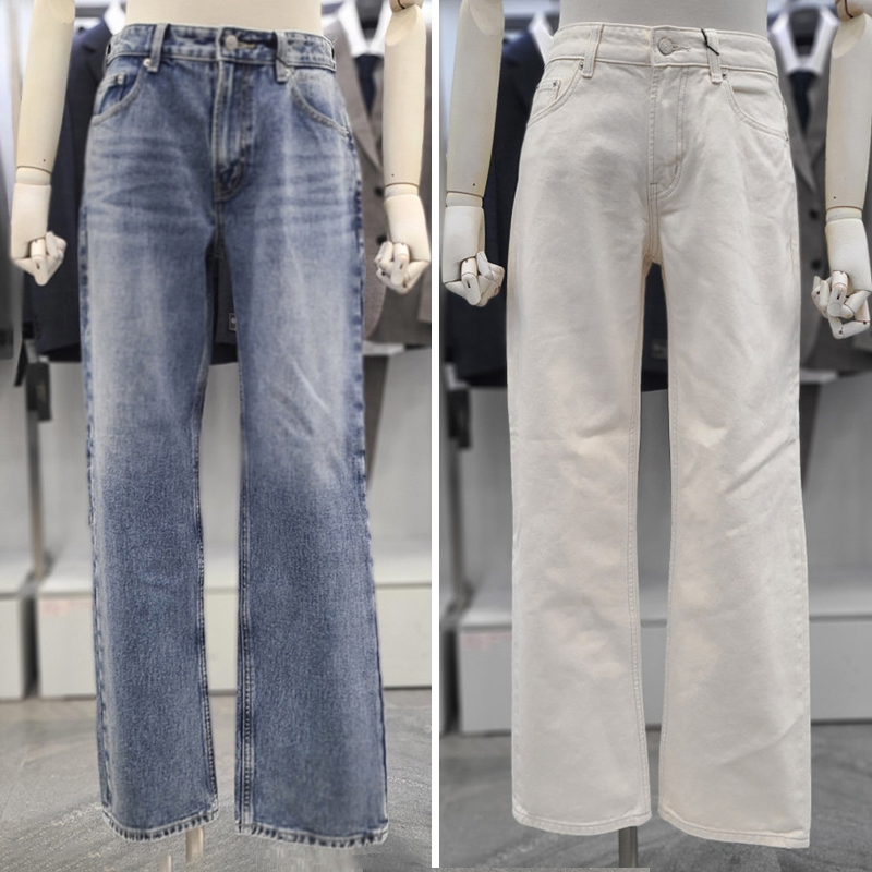 春装ZIOZIAANDZ纯棉休闲牛仔裤