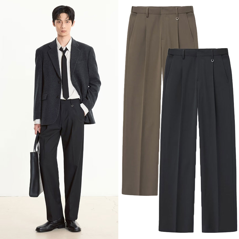 秋季TNGT松紧腰宽松休闲裤长裤