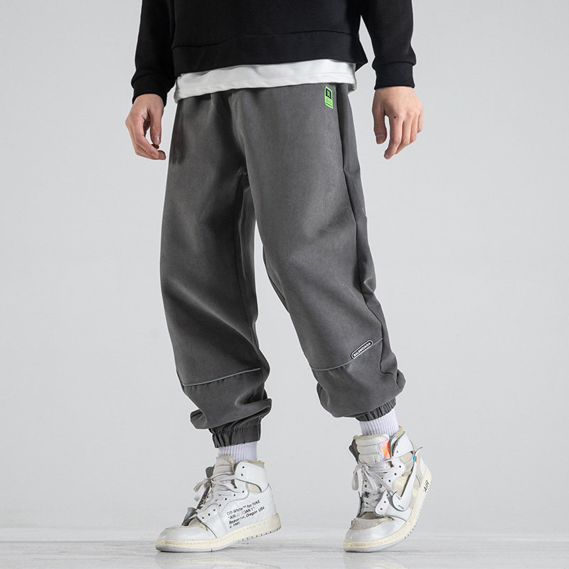 2025秋装休闲裤男士裤子九分哈伦裤大码宽松束脚长裤K882-P45,男装休闲裤,电商A062