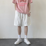 2025夏季新款直筒免烫宽松休闲五分裤青少年运动短裤薄DK109-P18，男装牛仔裤，电商A062