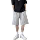 2025夏季新款直筒免烫宽松休闲五分裤青少年运动短裤薄DK109-P18，男装牛仔裤，电商A062